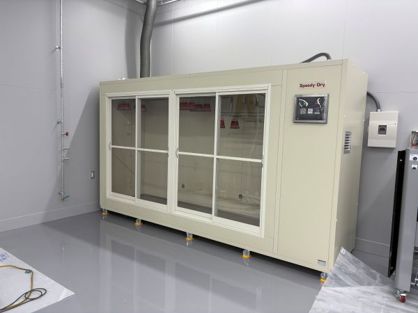 自動車マット用乾燥機